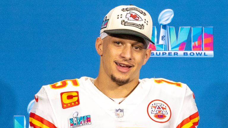 Patrick Mahomes says his ankle injury won't hold him back from team's offseason programme with Kansas City Chiefs ahead of 2026 season | NFL News | Sky Sports